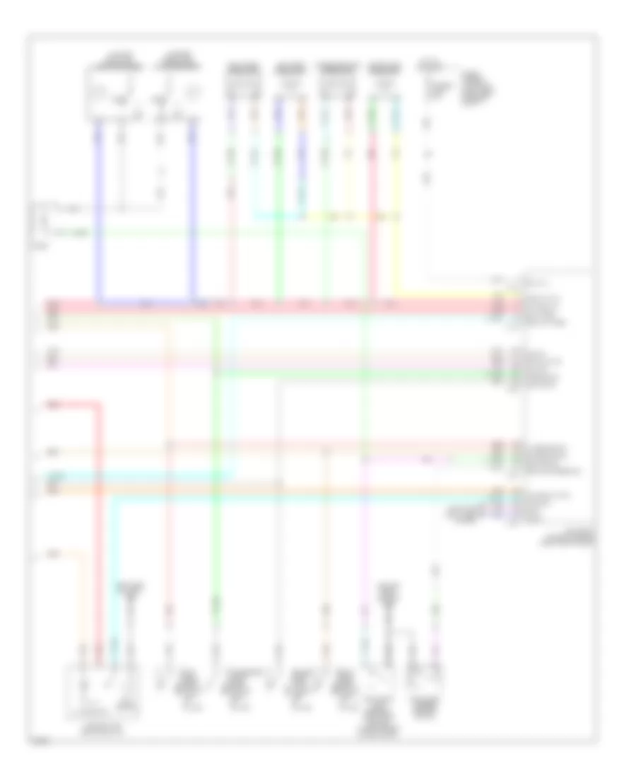 Courtesy Lamps Wiring Diagram 3 of 3 for Infiniti FX50 2010