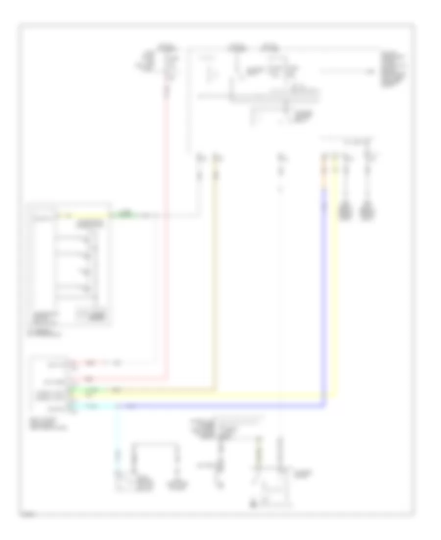 Starting Wiring Diagram for Infiniti FX50 2010
