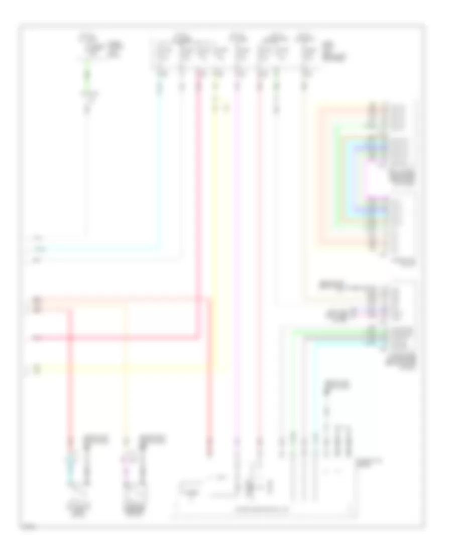 Power Door Locks Wiring Diagram, Convertible (4 of 4) for Infiniti G37 2010