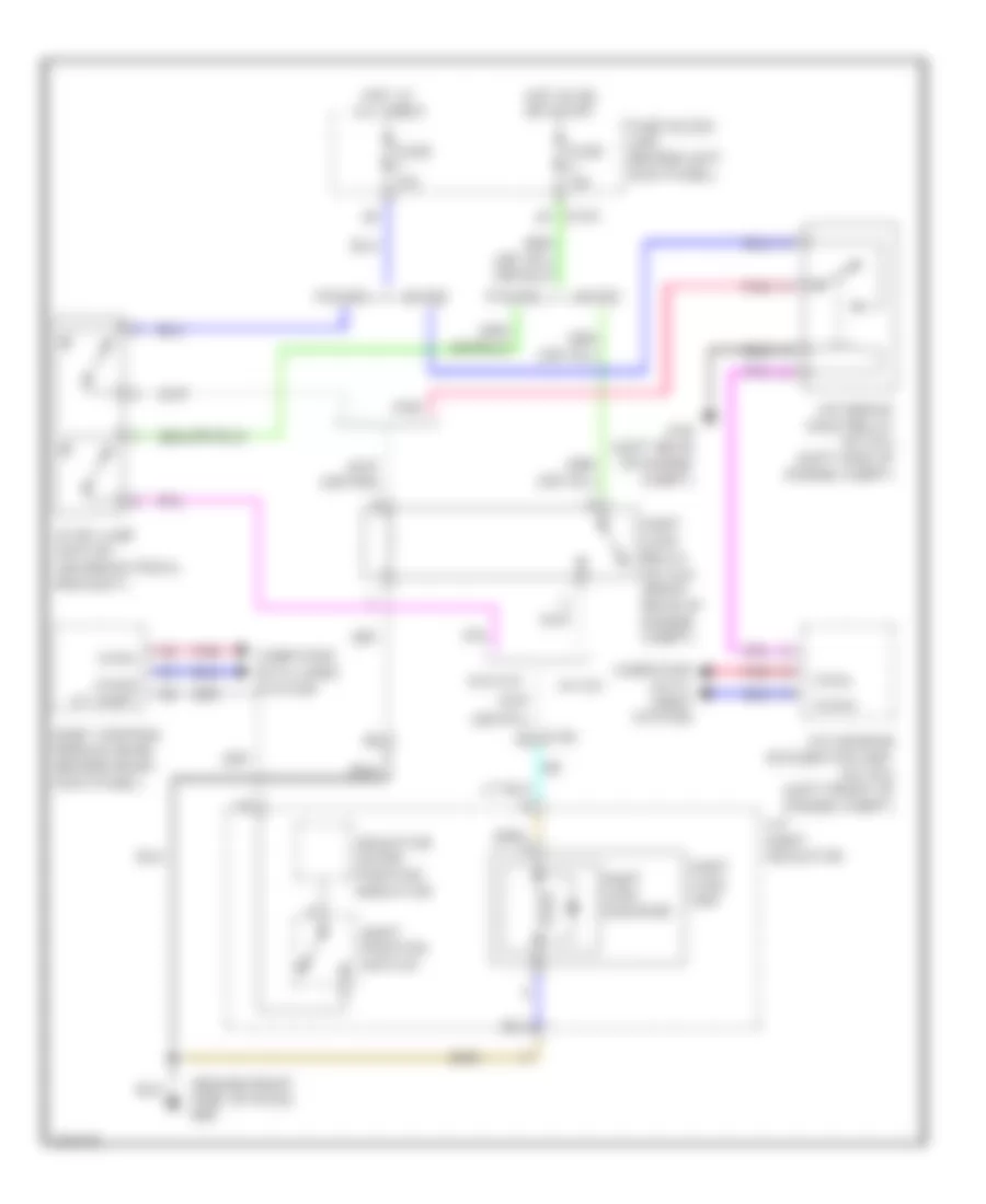 Shift Interlock Wiring Diagram Convertible for Infiniti G37 Journey 2010