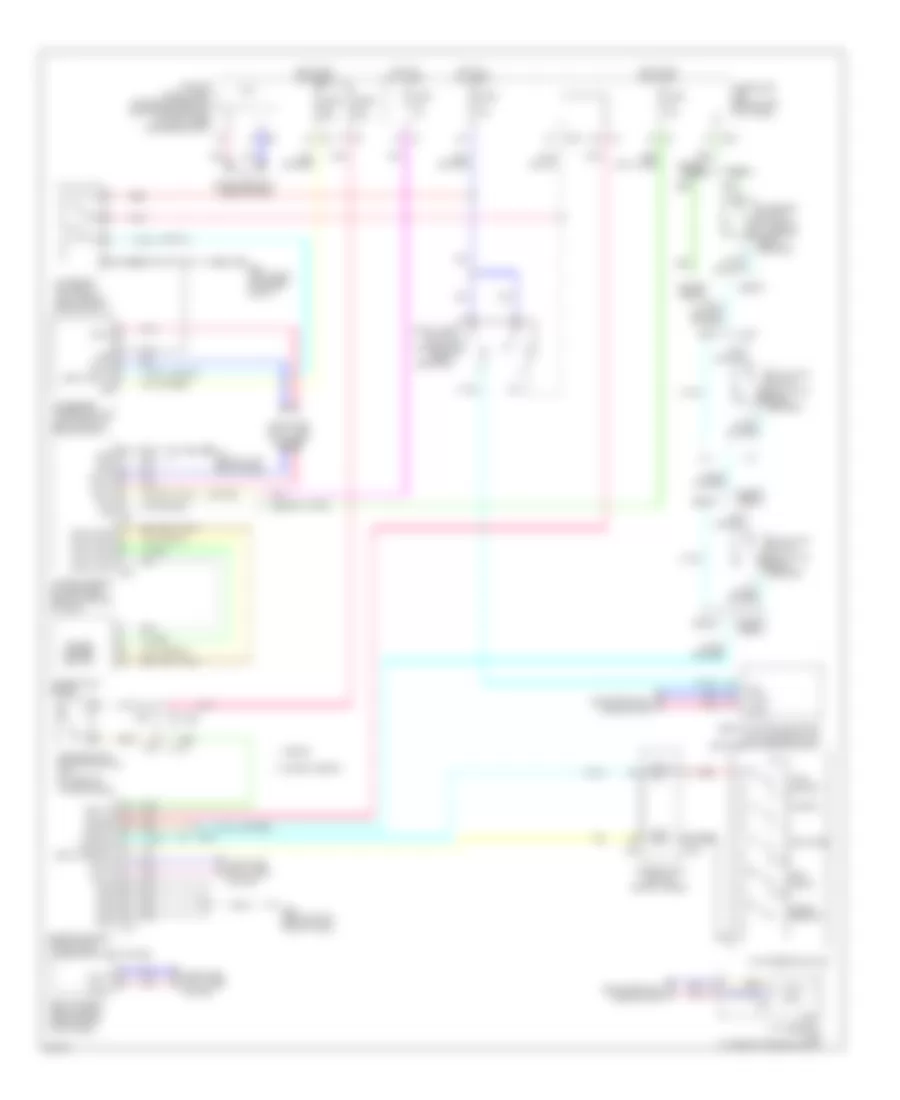 Intelligent Cruise Control Wiring Diagram for Infiniti G37 Journey 2010