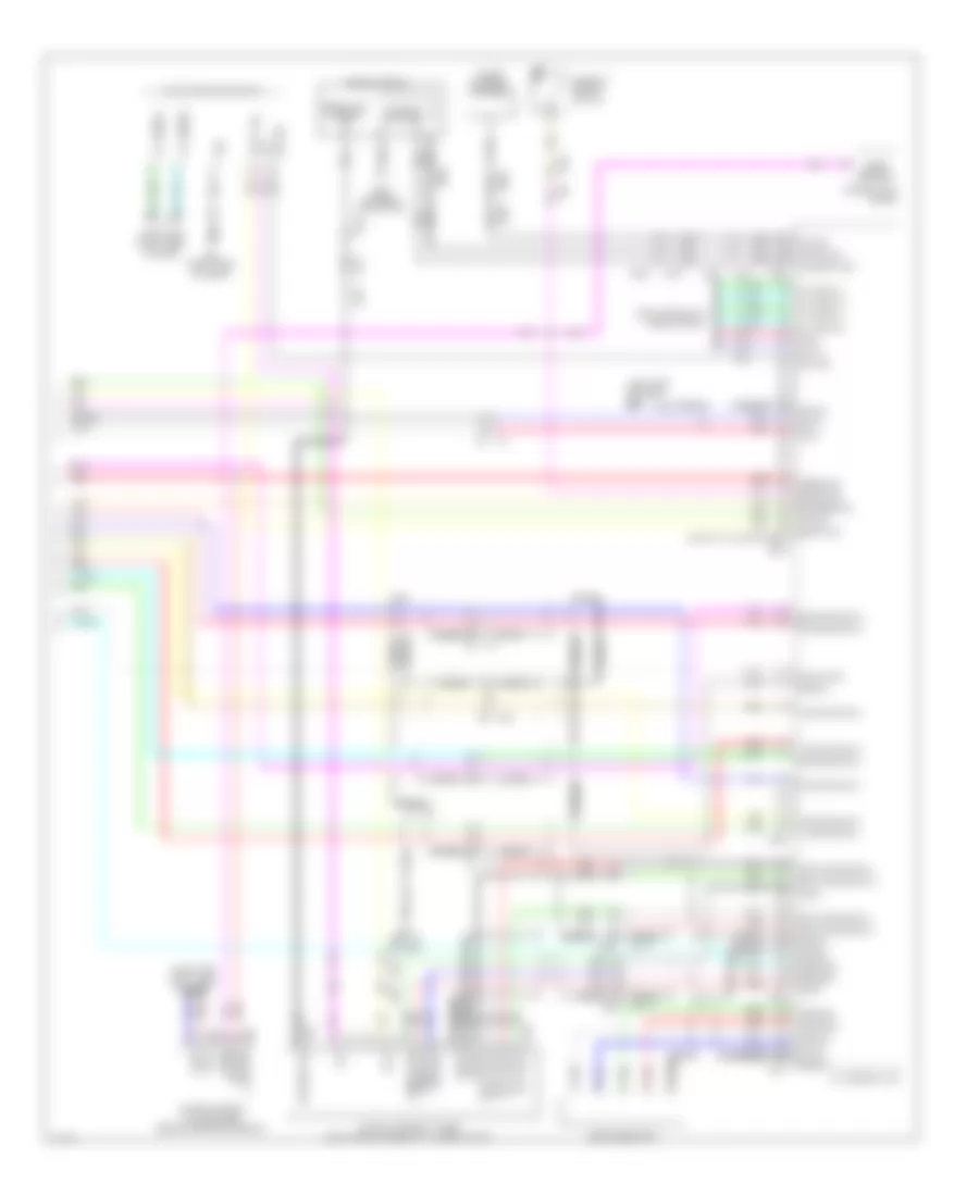 Radio Wiring Diagram Bose without Navigation 5 of 5 for Infiniti QX50 2014