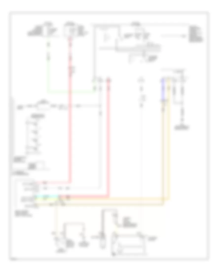 Starting Wiring Diagram for Infiniti QX50 2014