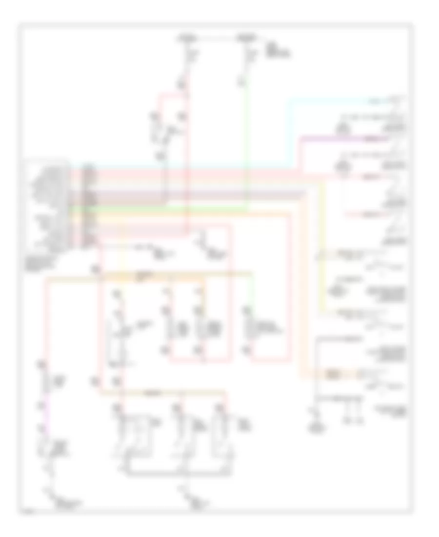 Courtesy Lamps Wiring Diagram for Infiniti I30 t 2001