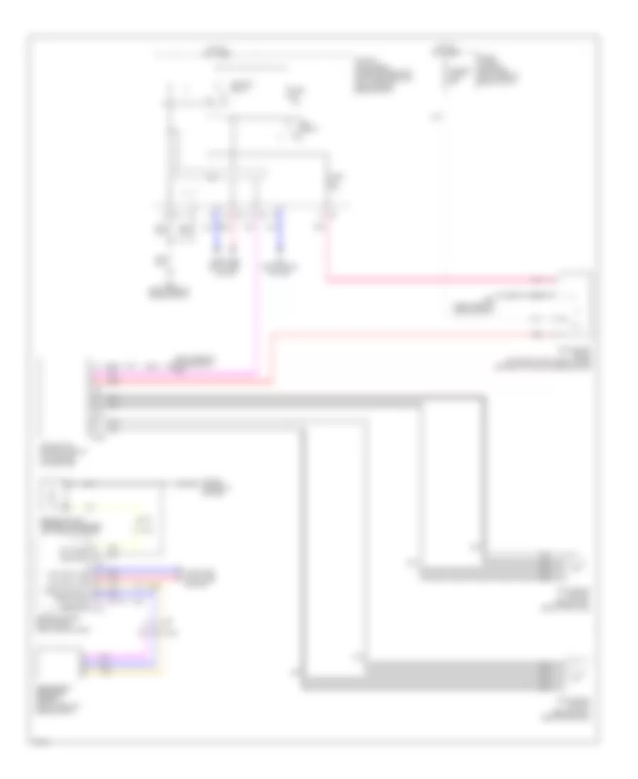 Cooling Fan Wiring Diagram for Infiniti QX50 Journey 2014