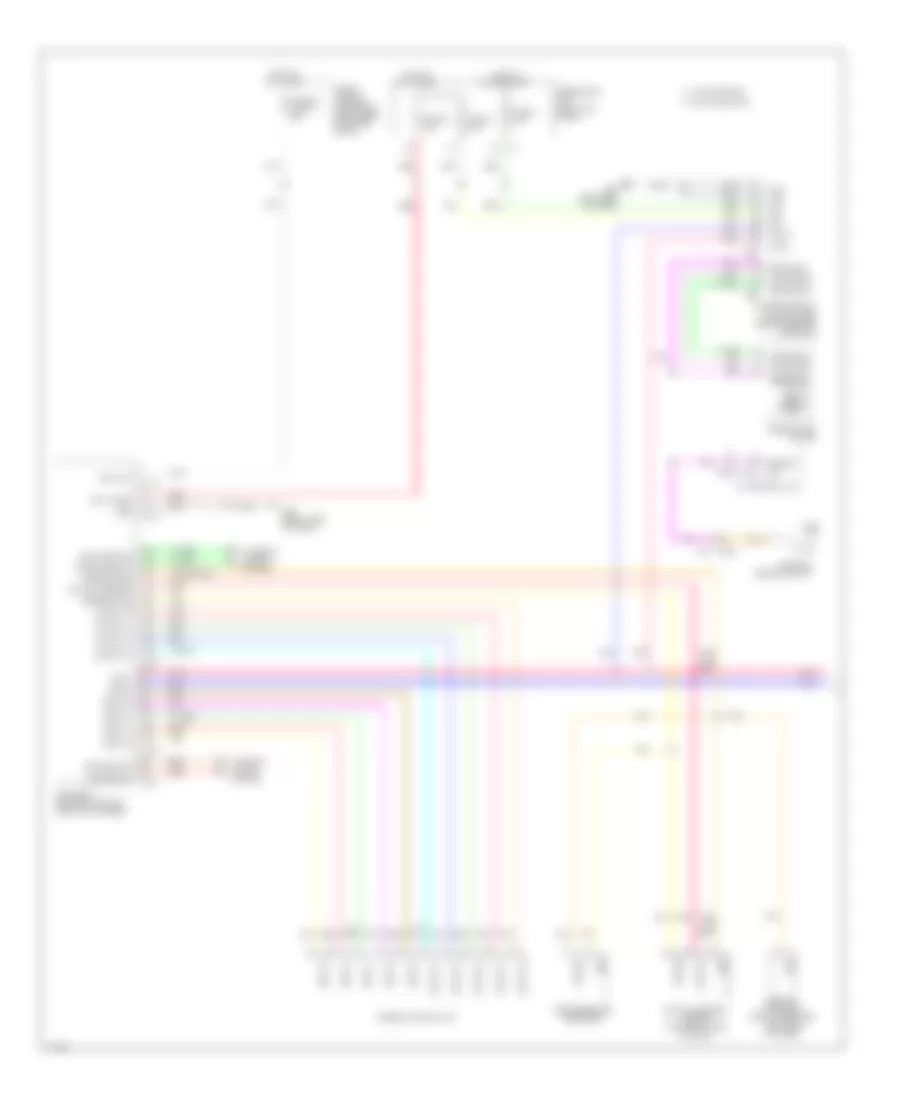 Headlamps Wiring Diagram (1 of 2) for Infiniti QX50 Journey 2014