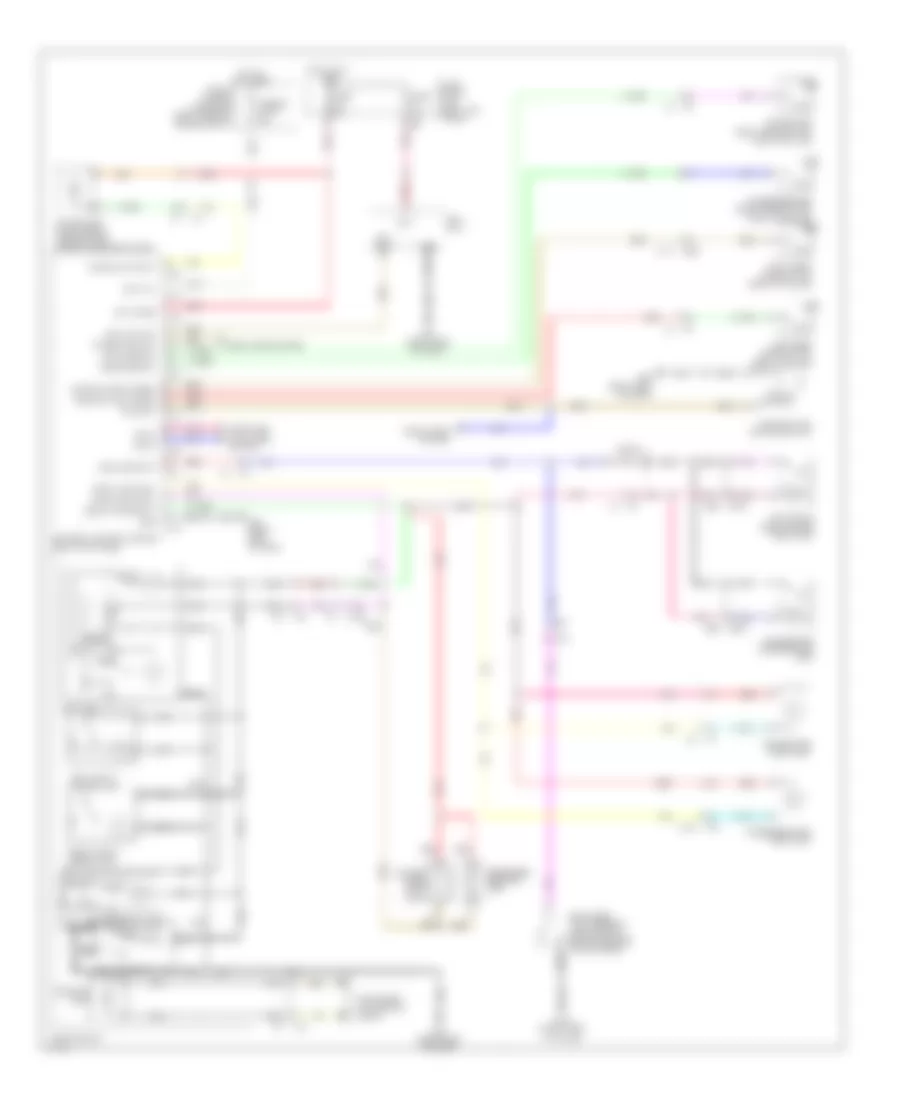 Courtesy Lamps Wiring Diagram for Infiniti QX50 Journey 2014