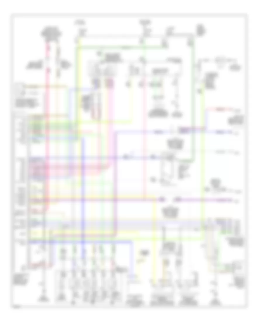 AT Wiring Diagram for Infiniti Q45 2001