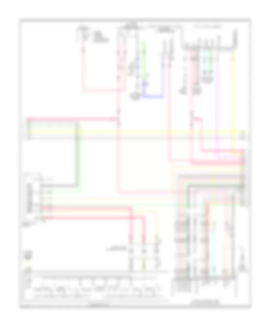 Bose Radio Wiring Diagram, without Navigation (4 of 6) for Infiniti QX60 2014