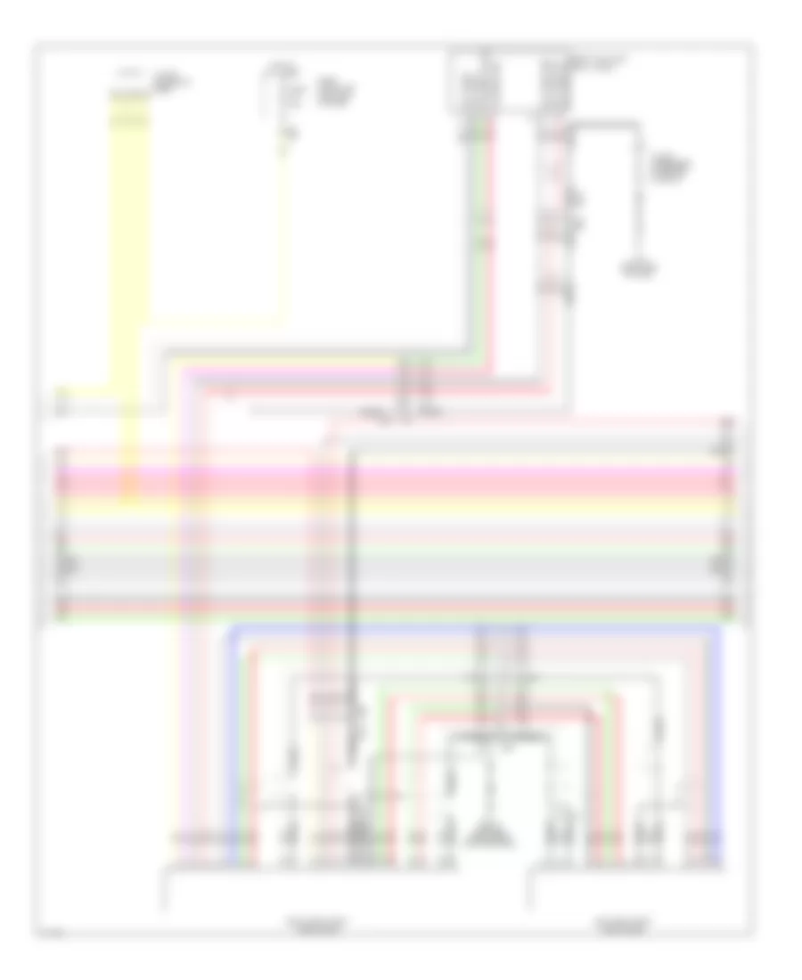 Bose Radio Wiring Diagram, without Navigation (5 of 6) for Infiniti QX60 2014