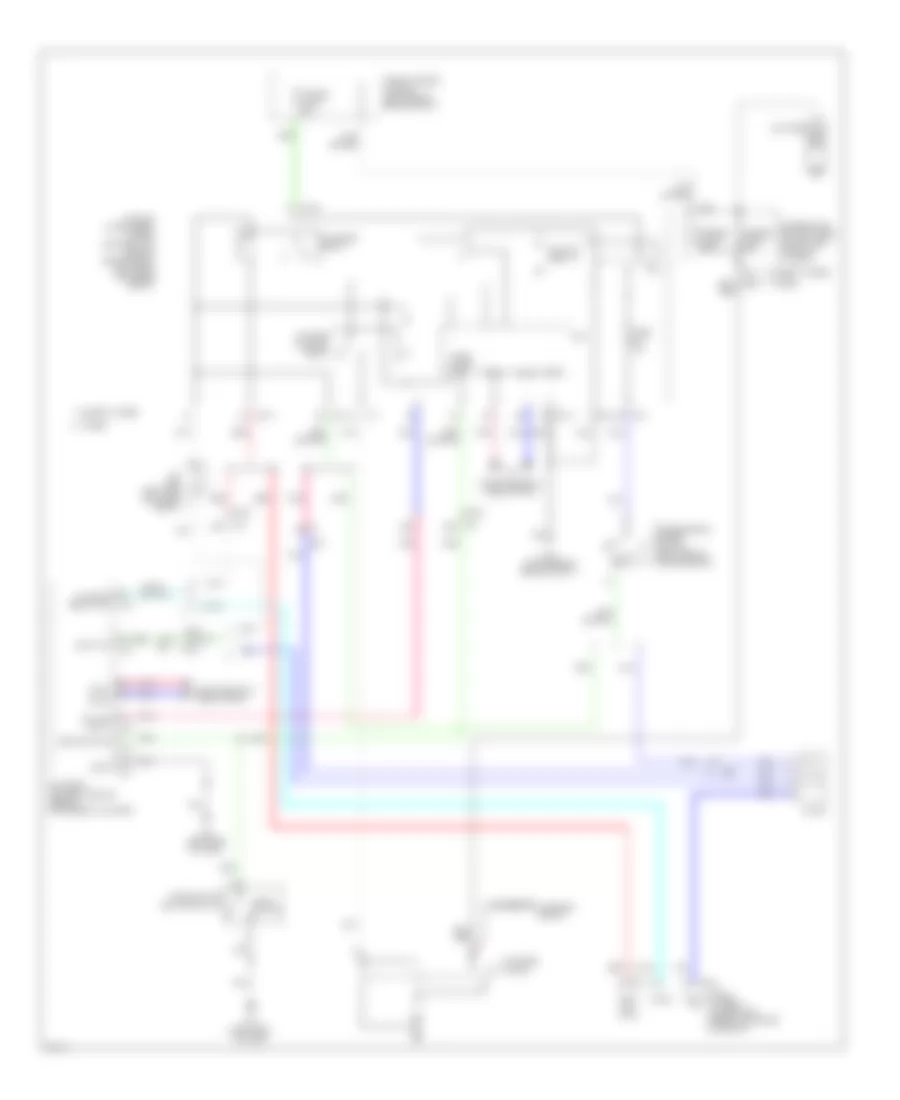 Starting Wiring Diagram for Infiniti QX60 2014