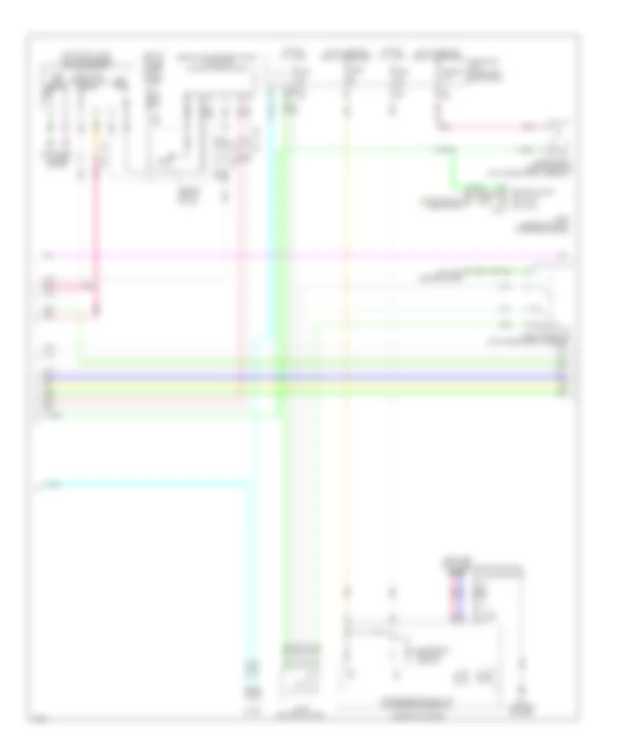 2.5L Hybrid, Engine Controls Wiring Diagram (4 of 6) for Infiniti QX60 2014