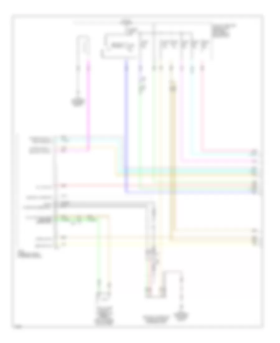 2.5L Hybrid, Hybrid System Wiring Diagram (1 of 6) for Infiniti QX60 2014