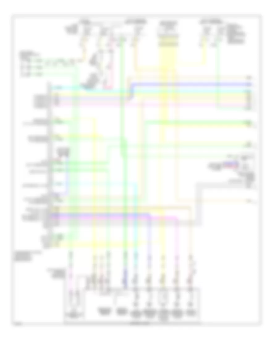 3 5L A T Wiring Diagram 1 of 2 for Infiniti QX60 Hybrid 2014