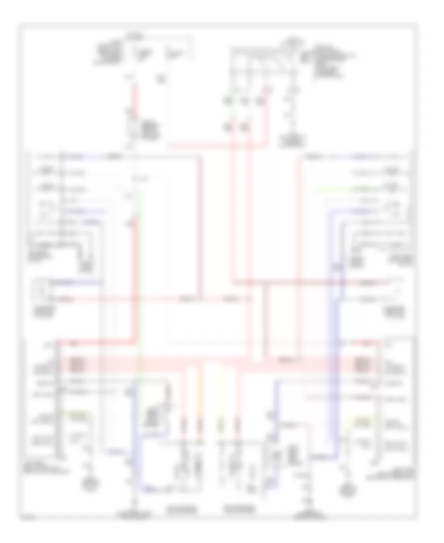Heated Seats Wiring Diagram for Infiniti M35 x 2010