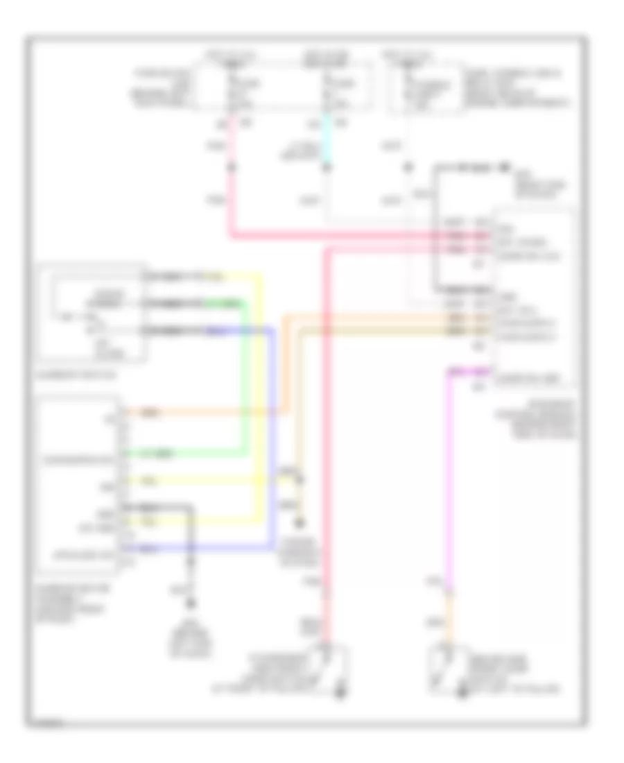 Power TopSunroof Wiring Diagram for Infiniti M35 x 2010