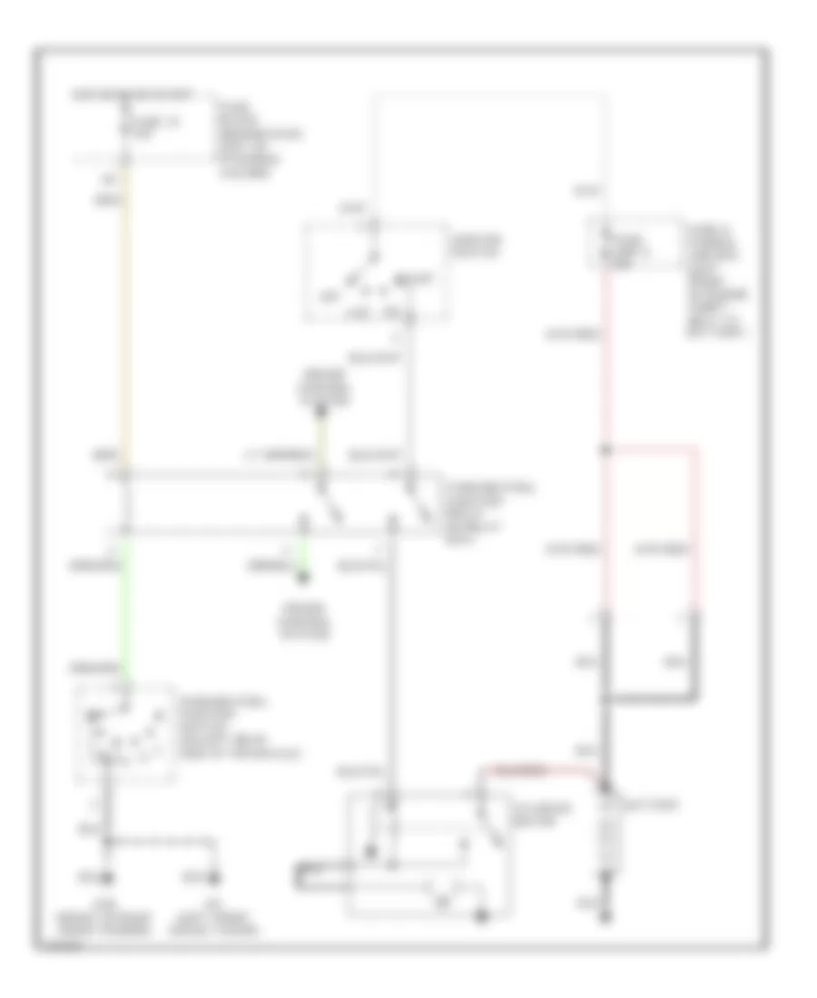 Starting Wiring Diagram A T for Infiniti G20 2002