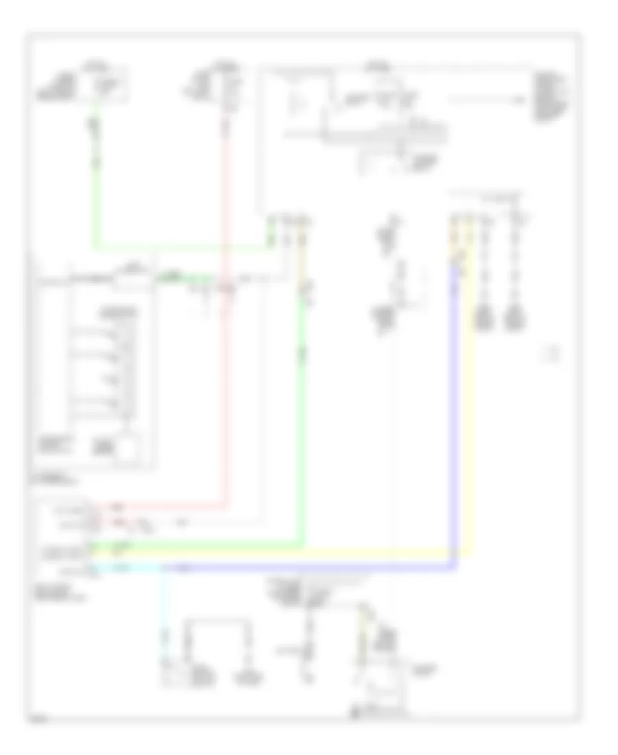 Starting Wiring Diagram for Infiniti QX70 2014