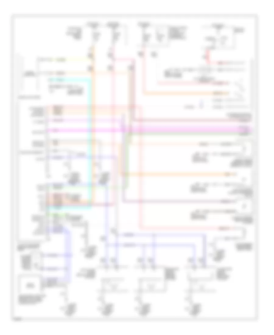 Automatic A C Wiring Diagram 1 of 2 for Infiniti I35 2002