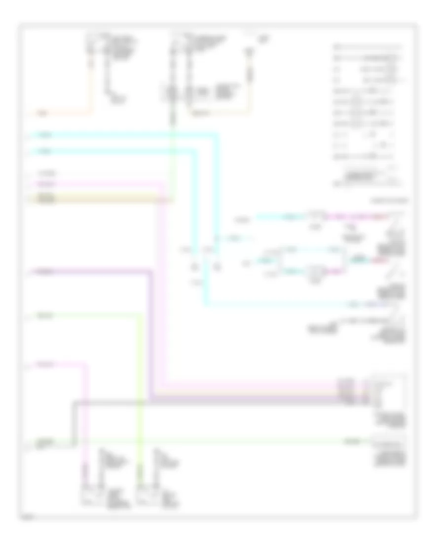 Instrument Cluster Wiring Diagram 2 of 2 for Infiniti I35 2002