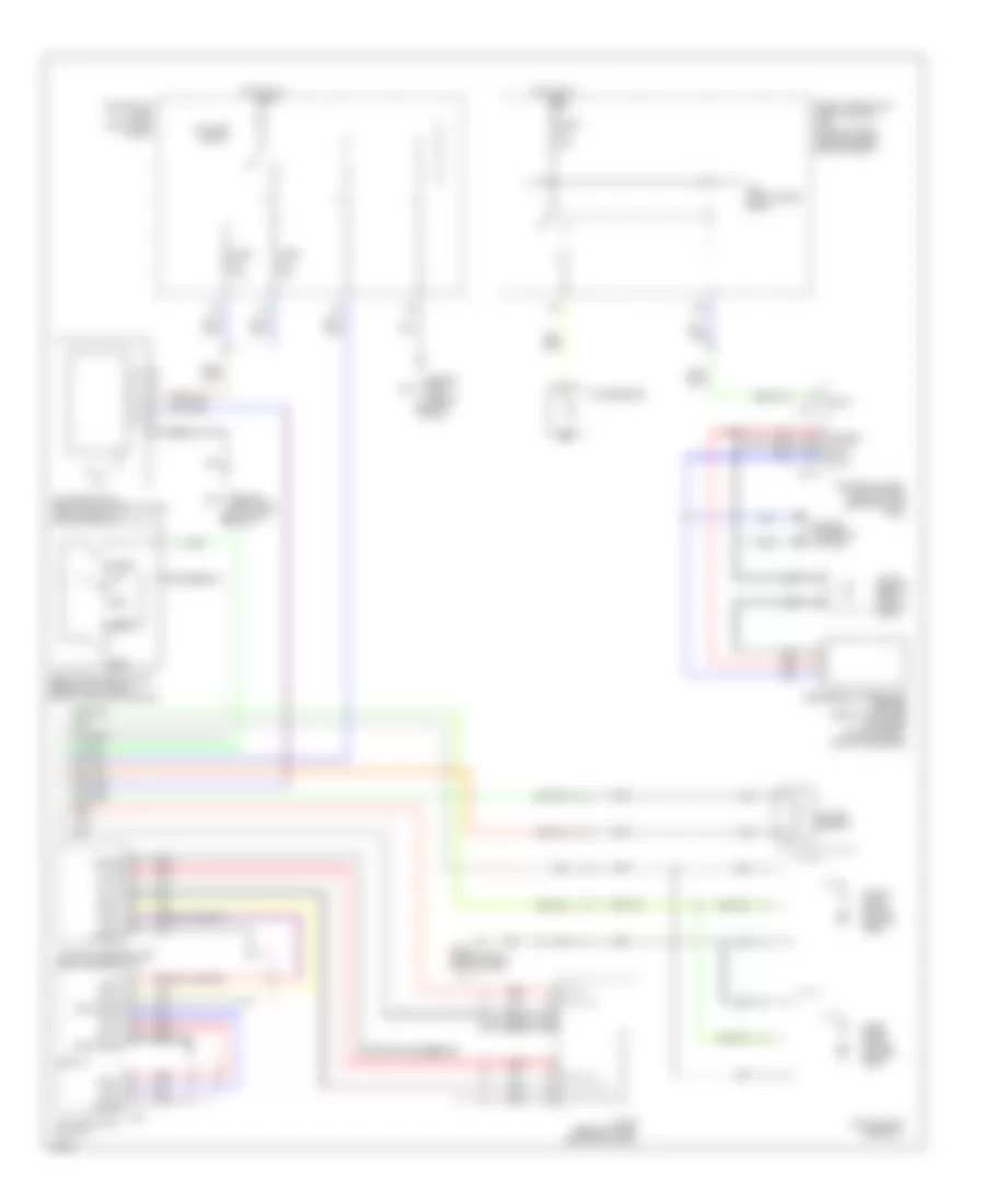 Automatic A C Wiring Diagram 2 of 2 for Infiniti Q45 2002