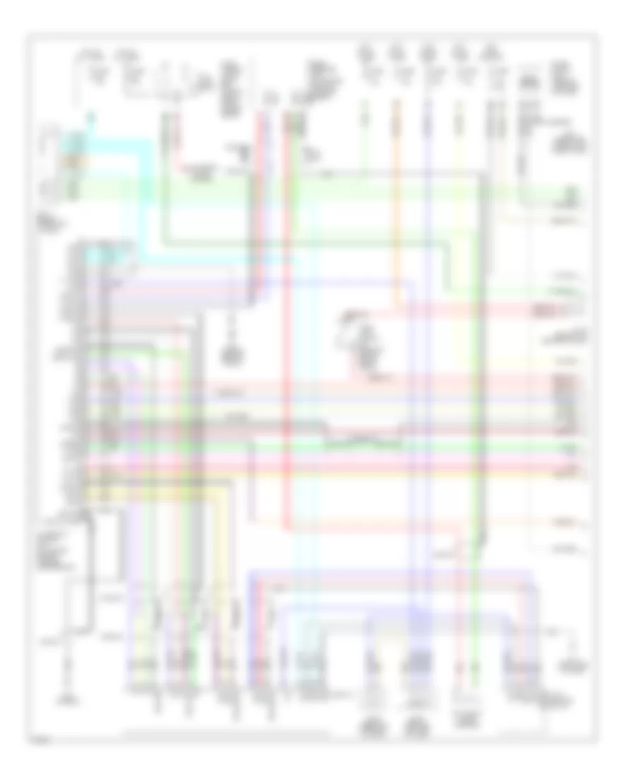 Navigation Wiring Diagram 1 of 2 for Infiniti Q45 2002
