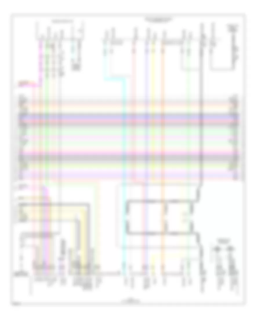 Radio Wiring Diagram 13 Speakers 4 of 9 for Infiniti QX80 2014