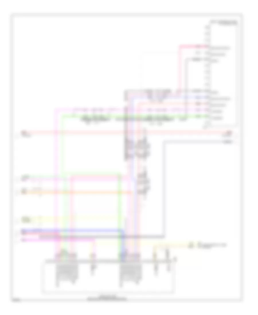 Radio Wiring Diagram, 15 Speakers (9 of 10) for Infiniti QX80 2014