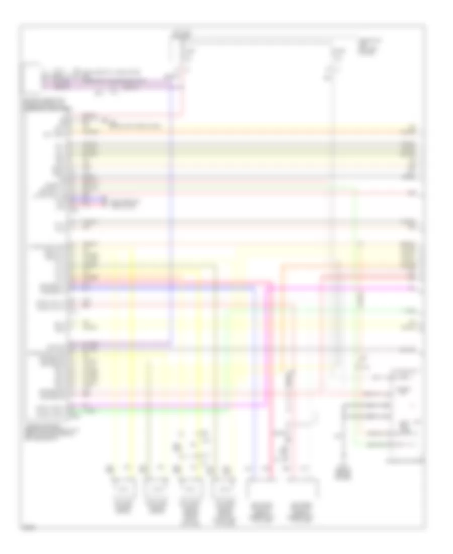 Supplemental Restraints Wiring Diagram 1 of 3 for Infiniti QX80 2014
