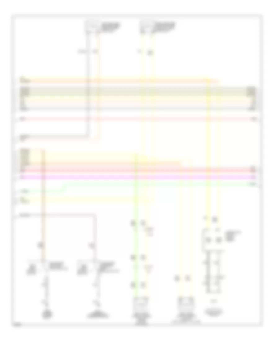 Supplemental Restraints Wiring Diagram (2 of 3) for Infiniti QX80 2014