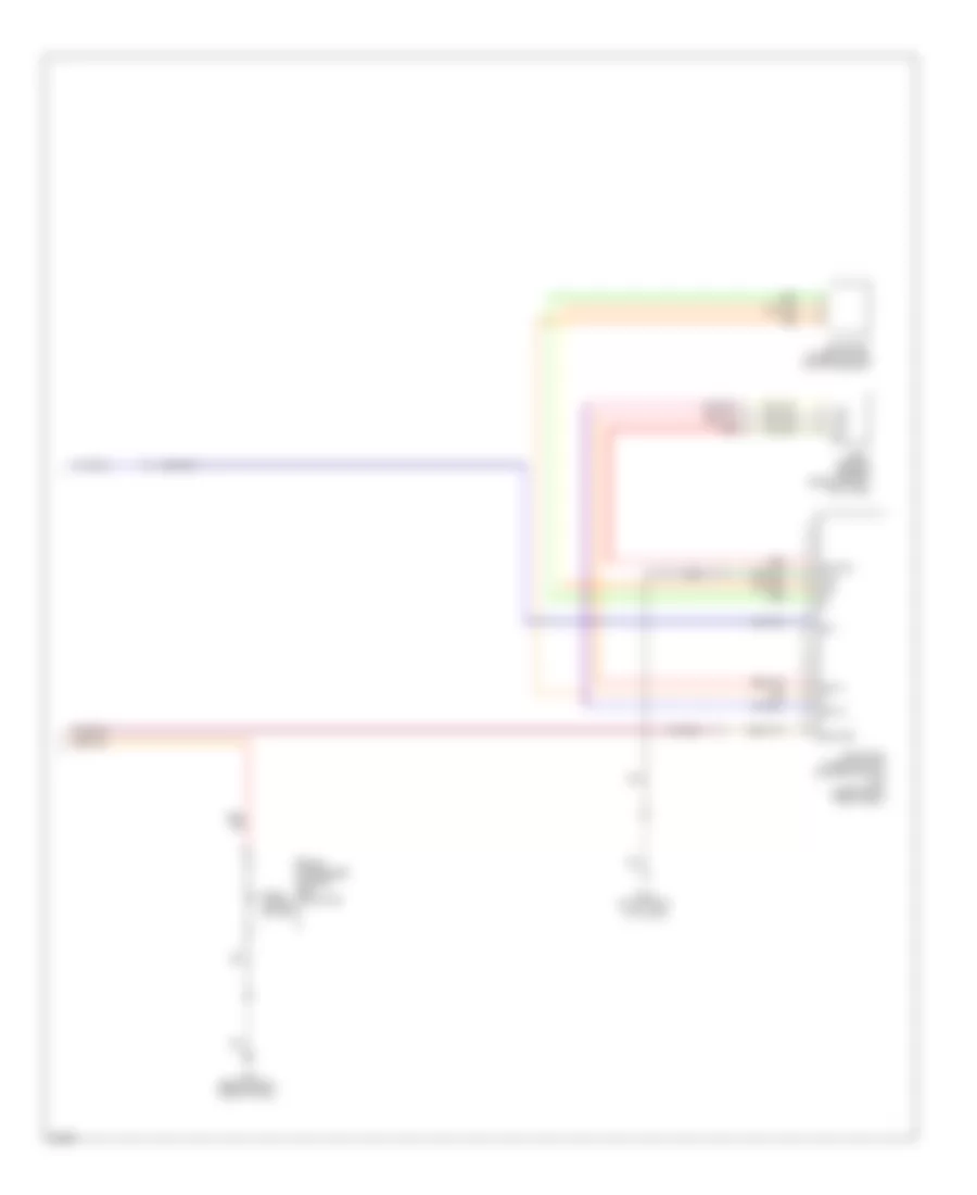 Supplemental Restraints Wiring Diagram (3 of 3) for Infiniti QX56 2010