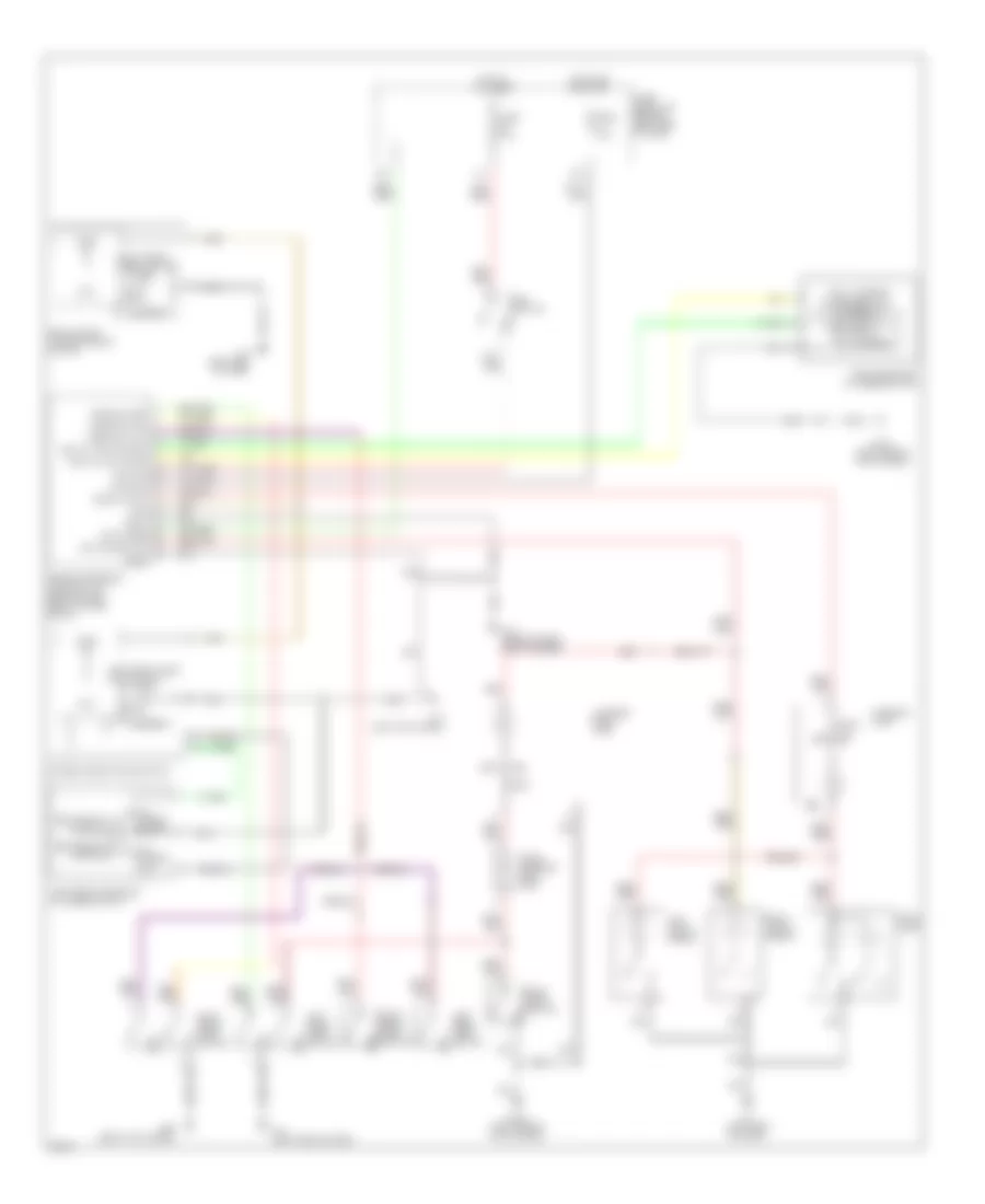 Courtesy Lamps Wiring Diagram for Infiniti QX4 2002
