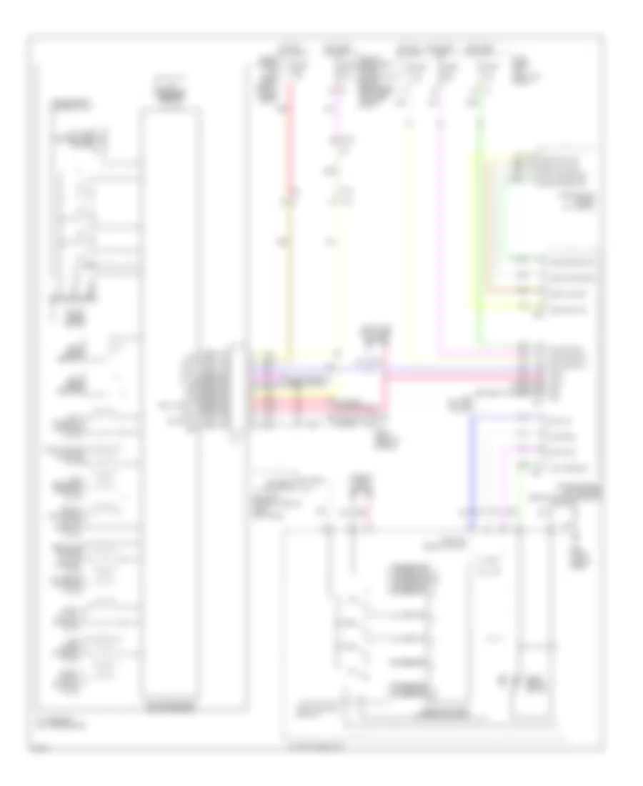 A T Wiring Diagram for Infiniti EX35 2011