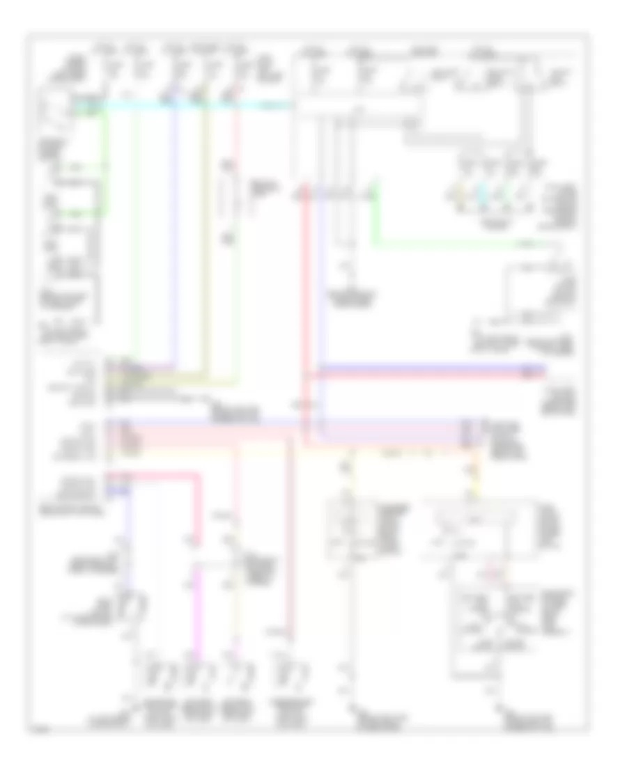 Forced Entry Wiring Diagram for Infiniti FX45 2003