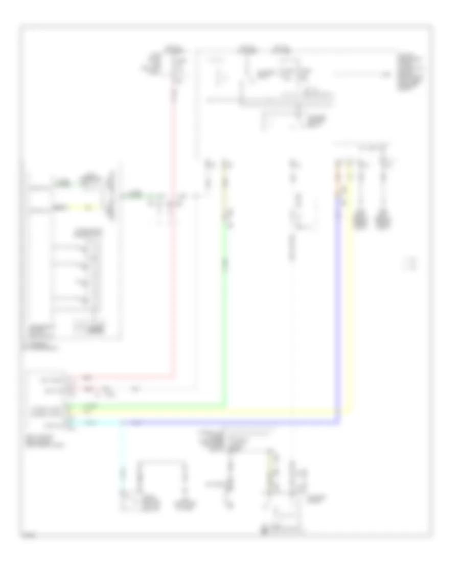 Starting Wiring Diagram for Infiniti FX35 2011