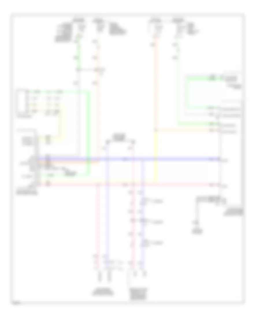 AWD Wiring Diagram for Infiniti FX35 2011
