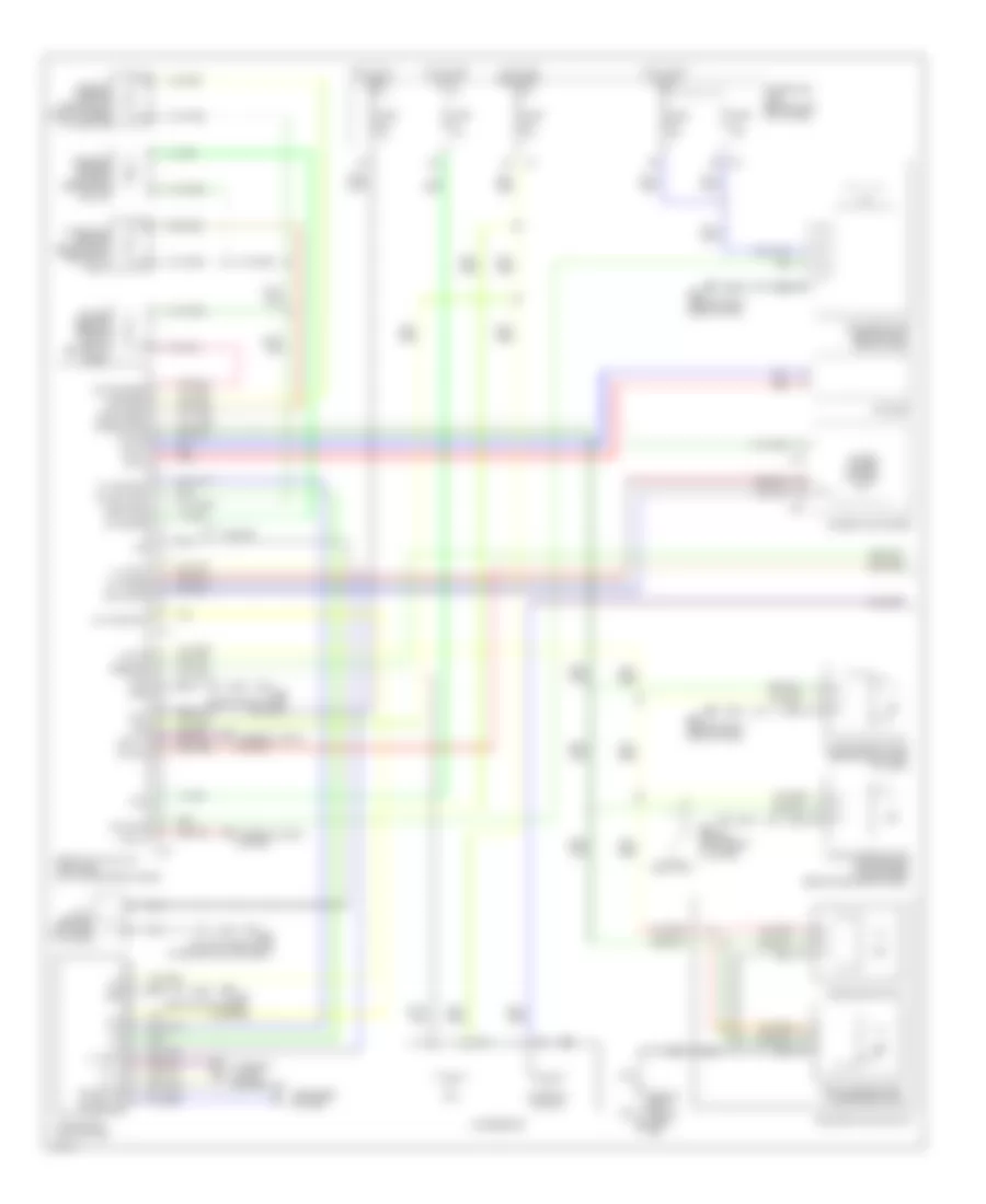 Automatic A C Wiring Diagram 1 of 2 for Infiniti G35 2003