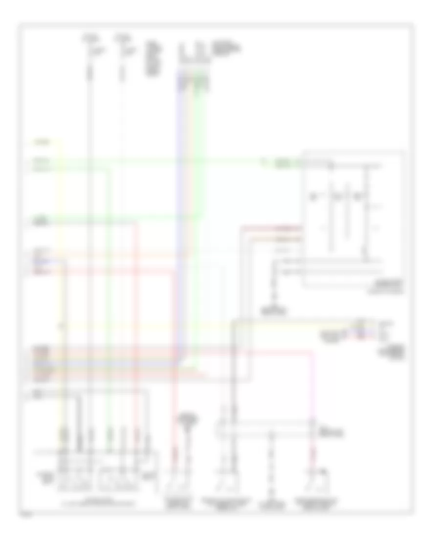 Anti Lock Brake Wiring Diagram Early Production 2 of 2 for Infiniti G35 2003