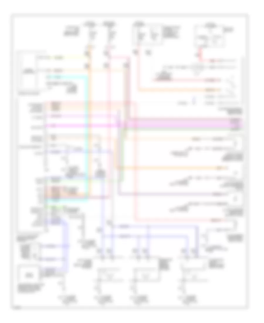 Automatic A C Wiring Diagram 1 of 2 for Infiniti I35 2003