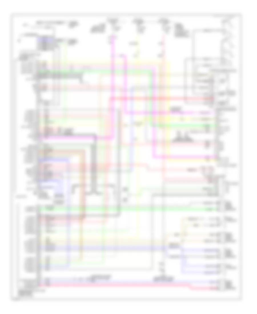 Radio Wiring Diagram for Infiniti I35 2003