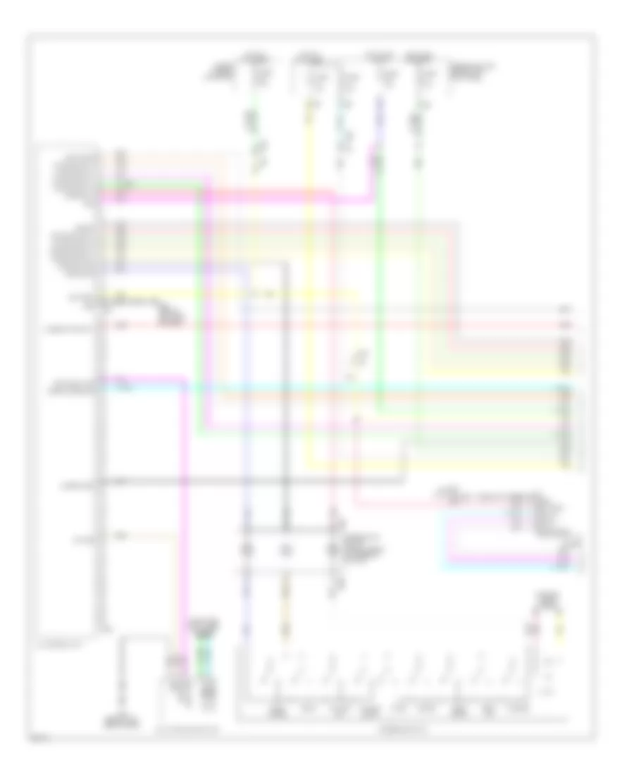 Navigation Wiring Diagram 1 of 4 for Infiniti G25 2011