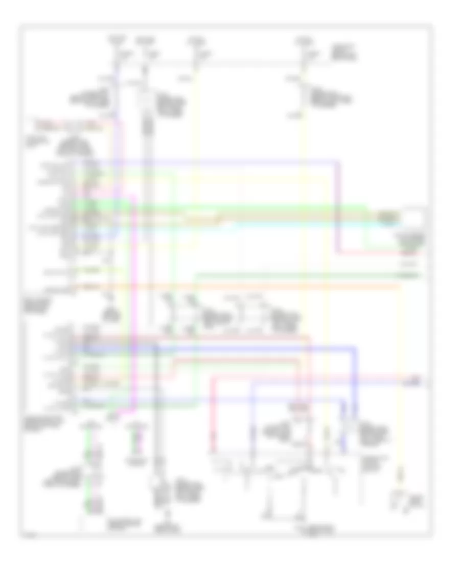 Headlights Wiring Diagram USA 1 of 3 for Infiniti M45 2003