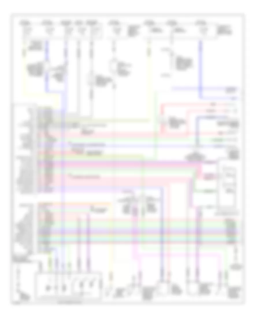 Memory Systems Wiring Diagram 1 of 3 for Infiniti M45 2003