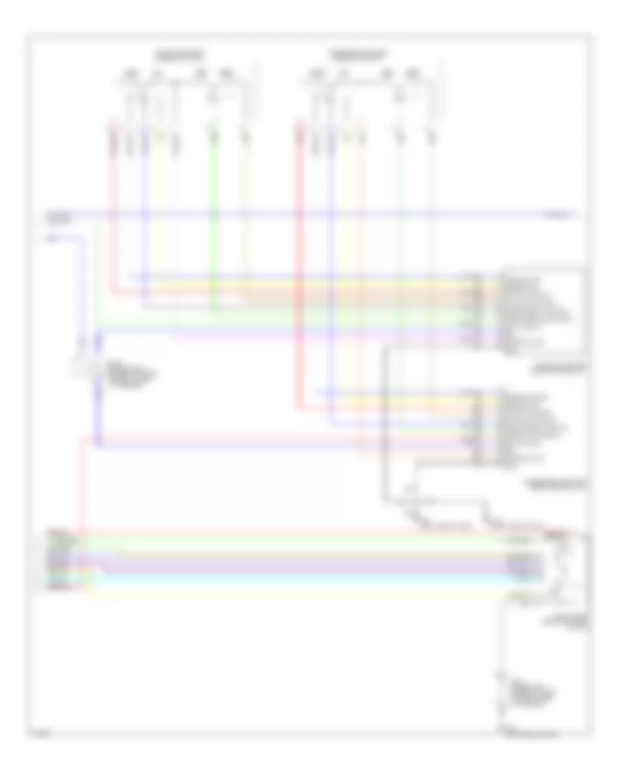 Memory Systems Wiring Diagram 2 of 3 for Infiniti M45 2003