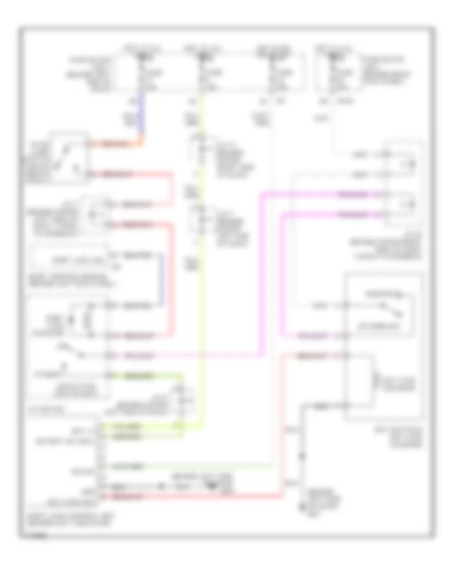 Shift Interlock Wiring Diagram for Infiniti M45 2003