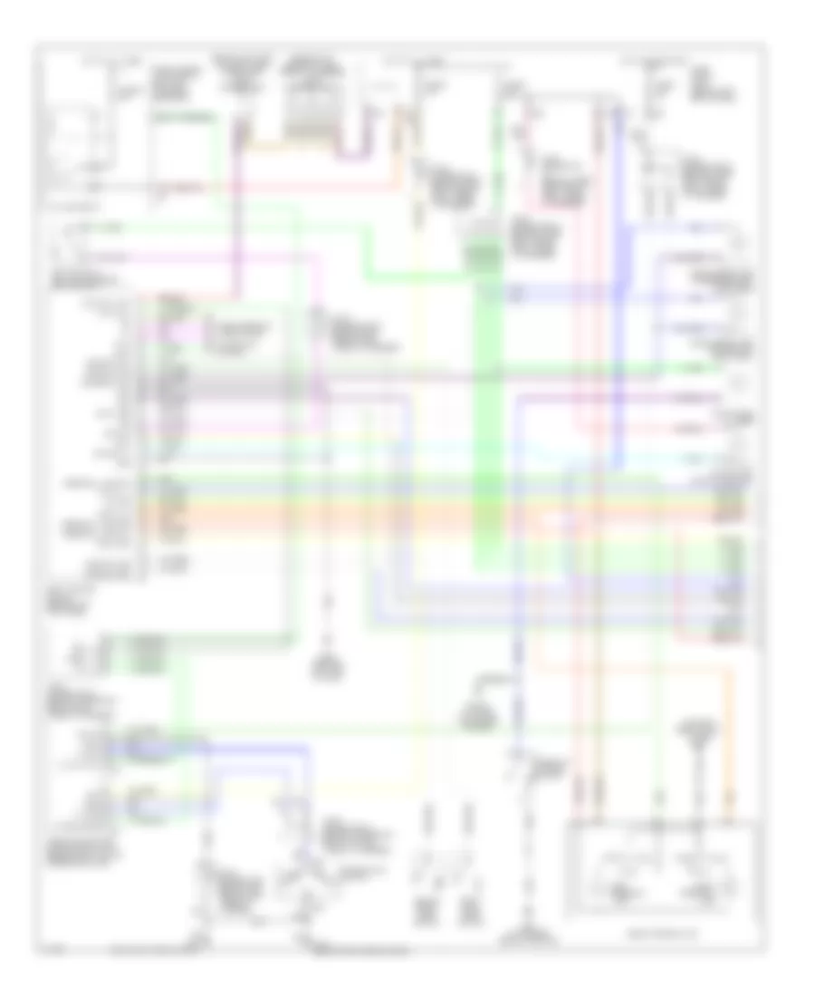 Courtesy Lamps Wiring Diagram 1 of 2 for Infiniti Q45 2003