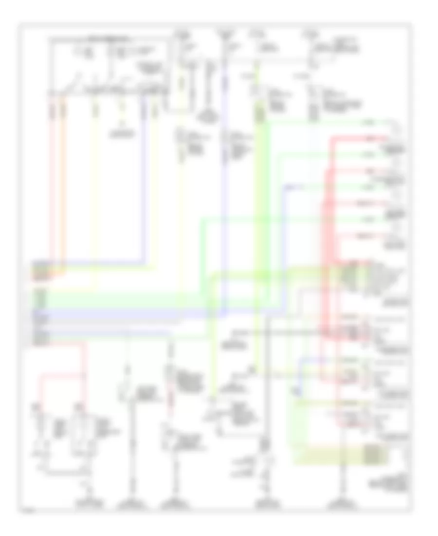 Courtesy Lamps Wiring Diagram 2 of 2 for Infiniti Q45 2003