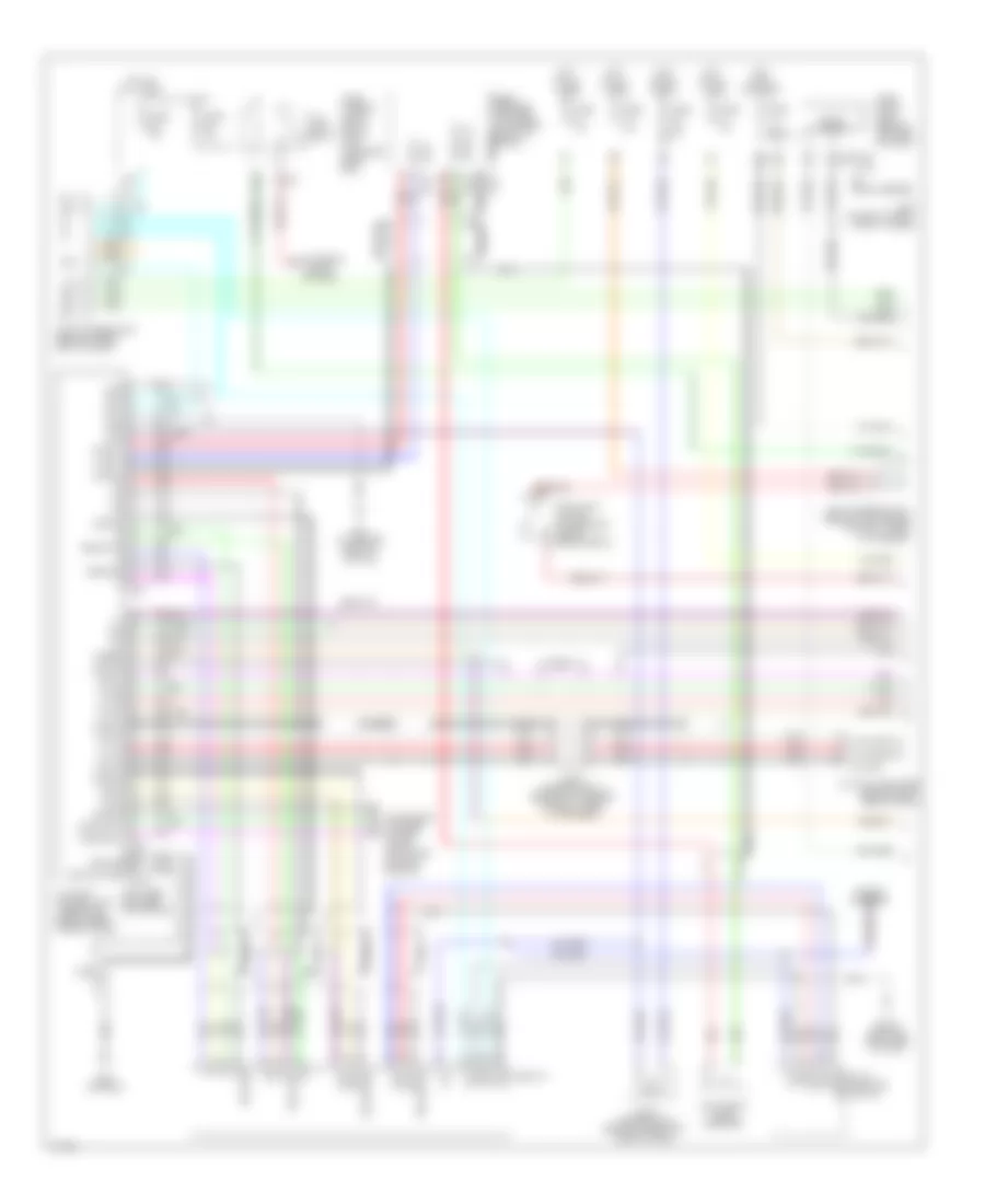 Navigation Wiring Diagram 1 of 2 for Infiniti Q45 2003