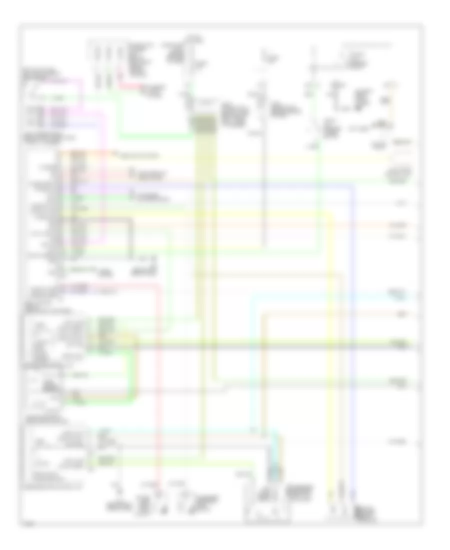 RemoteKeyless Entry Wiring Diagram (1 of 2) for Infiniti Q45 2003