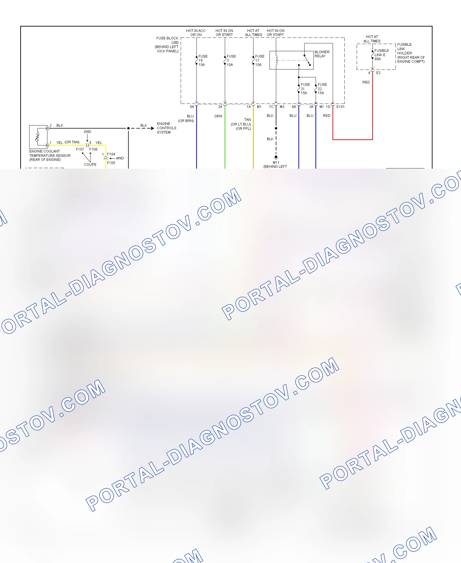 Automatic AC Wiring Diagram (1 of 2) for Infiniti G25 x 2011